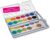 Lamy Aquaplus Paint Box Light Grey with 24 Colours – Ideal for School Lessons – with Johannes Itten Colour Circle & Opaque White – Mixing Fields in Lid