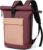 Rolltop Backpack for Men and Women, Elegant Laptop Backpack, Waterproof with 17 Inch Laptop Compartment, Large Travel Backpack, Daypack, School Backpack for Travel, University, School, Work – Red Wine