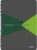 Leitz 44950055 Office College Notepad A4 Squared Spiral Bound with PP Cover Green