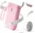 NIIMBOT Mini D11 Label Printer, Portable Bluetooth Labelling Device, Self-Adhesive, Sticker Printer Label Printer with iOS Android, Suitable for Home, School, Office, Pink