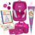 Pretty Pink – Cat – Scout Sunny II with Funny Snaps® School Bag Set 6 Pieces with Sports Bag and School Bag – Free Writing Board, pink