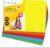 Colourful Paper A3 80 g for Printers & Crafts, Coloured Sheets for Children, Creative Projects, Cards & School m-office (50 Sheets, Assorted Strong)