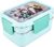 Demon slayer Lunch Boxes, Stainless Steel Portable Snack Box, Leak-proof Lunch Box with Compartments, Lunch Box for Children and Adults, Thermal Container for School, Office, Picnics 2