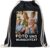 Kiwistar Personalised and Printed Backpack with Photo – Gym Bag Fun Sports Bag Gym Bag Cotton with Pull Strap