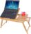 SONGMICS Adjustable Laptop Table Folding Lapdesk PC Desktop Notebook Stand Sofa Desk Bamboo Bed Tray with Drawer LLD002