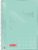 BRUNNEN College Notepad Premium Student Colour Code | A4, Line Style 28, 80 Sheets, Mint