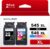 ECHALLENGE PG-545XL CL-546XL for Canon Printer Cartridges 545 546 XL Multipack Cartridges for TR4550 Cartridges PIXMA MX495 TS3150 TR4551 MX490 MG3050 TS3350 MG2950 MG2550S TS3151 TR4500(1 Black, 1 Colour)