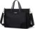 GOLF SUPAGS 14 Inch Laptop Shoulder Bag, Computer Tote Bag for Women, Stylish Handbag for Work and Travel (Black)