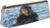 Cute Otters in the Sea Pencil Case Triangle Pencil Case Portable Pencil Case Leather Organizer with Zipper Cosmetic Bag, White, Bag organiser