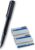 Lamy AL-star Black Fountain Pen – Fountain Pen with Ergonomic Grip & Black Steel Nib in Line Width F – Lightweight Aluminium Housing – Includes Ink Cartridge (Medium Nib + 10 Cartridges Blue, Black)