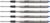 LAMY M16 Set of 5 Ballpoint Pen Large Capacity Metal Refill – Original Replacement Refill for All Lamy Ballpoint Pen Models – Indelible – Line Width Fine in Blue Ink