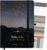 Lebenskompass® Study Planner 2025 2026 A5 „Starfall“ – Semester Planner for University & Study, Diary with Timetable, Note Lists, Reflection, Hardcover with Gold Embossing