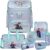 Primus-Versand Eiskönigin II Frozen-SCOOLI Undercover EasyFit School Bag Set 8 Pieces with Sports Bag, Lunch Box and Drinking Bottle, Dark Blue, Size: 36.5 x 33 x 29 cm, Zhhqas 1583