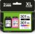 301 Printer Cartridges Multipack, 301XL Black and Colour Ink Cartridges Replacement for Original HP 301 for HP Envy 4500 4502 5530 5532 Deskjet 1000 1050 1510 2510 2540 3050 OfficeJet 2620 2622 4 630