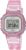 Casio Unisex Quartz Watch, 30.00 mm Case Size with Clear Digital Dial and Pink Plastic/Resin Bracelet LA-20WHS-4AEF