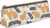 Cute Capybara Animal Pattern Pencil Case, Triangle Pencil Case, Portable Pencil Case, Leather Organizer with Zipper, Cosmetic Bag, White, Bag organiser