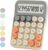White Calculator, Standard Calculator, Grey White Calculator with 12 Digit Display and Large Buttons, Grey White Office Accessories and Desk Accessories, Calculator for Office, School