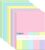 600 Sheets Coloured Paper A4 80gsm Printer Paper 5 Pastel Colours