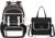 School Bag Girls 2-Piece School Backpack for Girls 3rd 5th to 7th Grade, Backpack School Teenager School Bag Set with Shoulder Bag, Casual Children’s Backpack, 45 cm, black