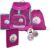 Sherpy School Bag Set for Kids 1st – 3rd Grade, pink