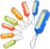 Pack of 8 LED Safety Flashing Light Children, Flashing Light School Bag Reflectors with 3 Modes Continuous & Flashing Light, LED Dog Light Pendant with Carabiner Safety Light for Backpack Jogging