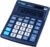 DONAU Tech Desktop Calculator / 8-Digit Display / 13.7 x 10.1 x 3 cm / Black Calculator Dual-Power Solar – Battery Operated / Compact Design