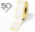 Marking Dots, Pack of 1000 Colourful Adhesive Dots on Roll, 50 x 50 mm, White, Glue Dots, Self-Adhesive, Round Stickers, Perfect for Labelling in the Office, Round Stickers