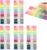 Sticky Notes, Pack of 1000 Sticky Notes Tabs Adhesive Strips Transparent Sticky Notes PET Multicoloured for Bookmarks, Study, Office, School Planner Memo