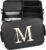 Mepal Bento Lunch Box Take a Break Personalised, Lunch Box with Compartments Insert, Lunch Box with Name, Bento Box Set Colourful Print Letter Initial Large Black