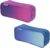 Herlitz Double Pencil Case, Unfilled, 2 Assorted Designs (No Selection Possible), Pack of 1, Assorted designs, Pencil case