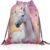 Horse Backpack with Drawstring, Drawstring Bag, Gym Bag, Large, Waterproof Drawstring with Butterfly Pattern, Horse Gift, Sports Bag for Men and Women, Gym Bag, Sports Backpack