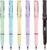 Pack of 6 Eternal Pencils, Metal Inkless Pencils, Magic Pencil with 6 Interchangeable Heads and 6 Erasers, for Children and Adults from 3 Years (Multi-Colour)