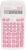 Osama – Scientific Calculator with 56 Functions, 10 Mantissa Digits and 2 Exponents, School Supplies with Sliding Sleeve for State Exams – School Supplies for Back to School, Pink