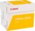 Canon Yellow Label Copy A4 Paper 80 g/m² – 2,500 Sheets (5 x 500) Copier Paper PEFC, 102 µm Thickness, 150 Whiteness | Canon Printer paper and copy paper DIN A4, 2,500 sheets, 80 g/m², CIE150, white, universal paper