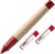 LAMY abc Set of Child-friendly Pencil 110 Maple Wood and Non-Slip Grip in Red, Plastic Cap and Cube and 2 x Set of 6 Unbreakable Pencil Leads M 44, 1.4 mm B