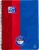 Collegeblock A4 + Duo 80blue blue / red, pack of 10
