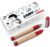 Lamy ABC Learning to Write Set Red Including Gift Packaging 1x Child-friendly Learner’s Fountain Pen with Beginner Nib and 1 x Pencil, Non-Slip Grip, Plastic Cap and Cube