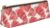 Delicious Steak Pattern Pencil Case Cosmetic Bag Pen Bag Leather Triangle Storage Bag Zipper Stationery Organizer for Adults Office, Delicious steak pattern, Bag organiser