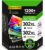 302 XL Printer Cartridges Compatible with Original HP 302 Printer Cartridges Black + Colour Multipack, 302XL for HP Envy 4525 Printer Cartridges for Envy 4520 4527 DeskJet 3630 3636 OfficeJet 3831 5230 5232 3830