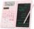 Scientific Calculator for Students, 82 MS Foldable Science Calculator with Notepad for Middle and High School Supplies, Pink