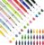 Eternal Pencil, Pack of 12 Swify Magic Pencil with 24 Interchangeable Heads, Colourful Inkless Colouring Pencils with Eraser, Infinity Pencil for Adults, Students and Artists