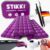 Stikki Cleaning Clay for Mobile Phone, Smartphone, Headphones and Much More, Professional Cleaning Set Incl. Multipurpose Brushes