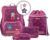 Step By Step School Bag Set Cloud, 5 Pieces, Ergonomic Bag with Reflectors, Height Adjustable with Waist Belt, From Year 1 19 L
