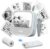 prt S1 Mini Printer – Sticker Portable Thermal Printer Inkless Sticker Maker Machine Bluetooth Pocket Printer Phone Printer for Study Graphics, Photos