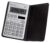 Genie 330 10-Digit Flat Pocket Calculator with Dual Power (Solar and Battery) + Protective Case – Silver
