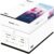 inapa Tecno Colours: Coloured Printer Paper, 120 g/m², A4, 1,250 Sheets (5 x 250), White
