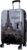 City Weekender Hard Shell Case Medium with Printed Motif 4 Wheels Colourful, paris, Suitcase