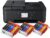 IC-Office TR7650 Colour Inkjet Multifunction Printer 4-in-1 (Print, Copy, Scan, Fax, ADF, WLAN, AirPrint) Black + 15 XXL Ink Cartridges