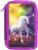 Idena 20126 Triple Pencil Case with 3 Zip Compartments Unicorn Design Filled Pencil Case with 47 Pieces