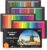 Shuttle Art 172 Colouring Pencils Set, Perfect Colouring Pencils for Adults, Children and Artists for Colouring, Painting and Sketching, Soft Wax Based Colouring Pencils, Wooden Pencils, Colouring